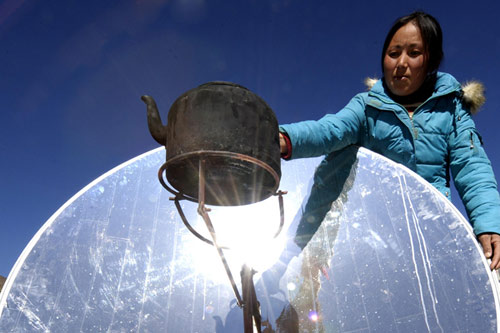 Solar Stove, Tibetan Family Daily use